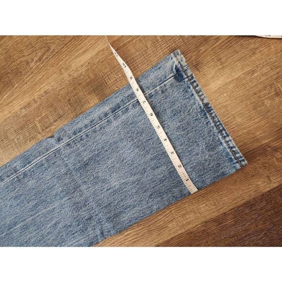 Levis 501 mens TALL 37x39* measured light wash button fly Denim jeans - Picture 6 of 10